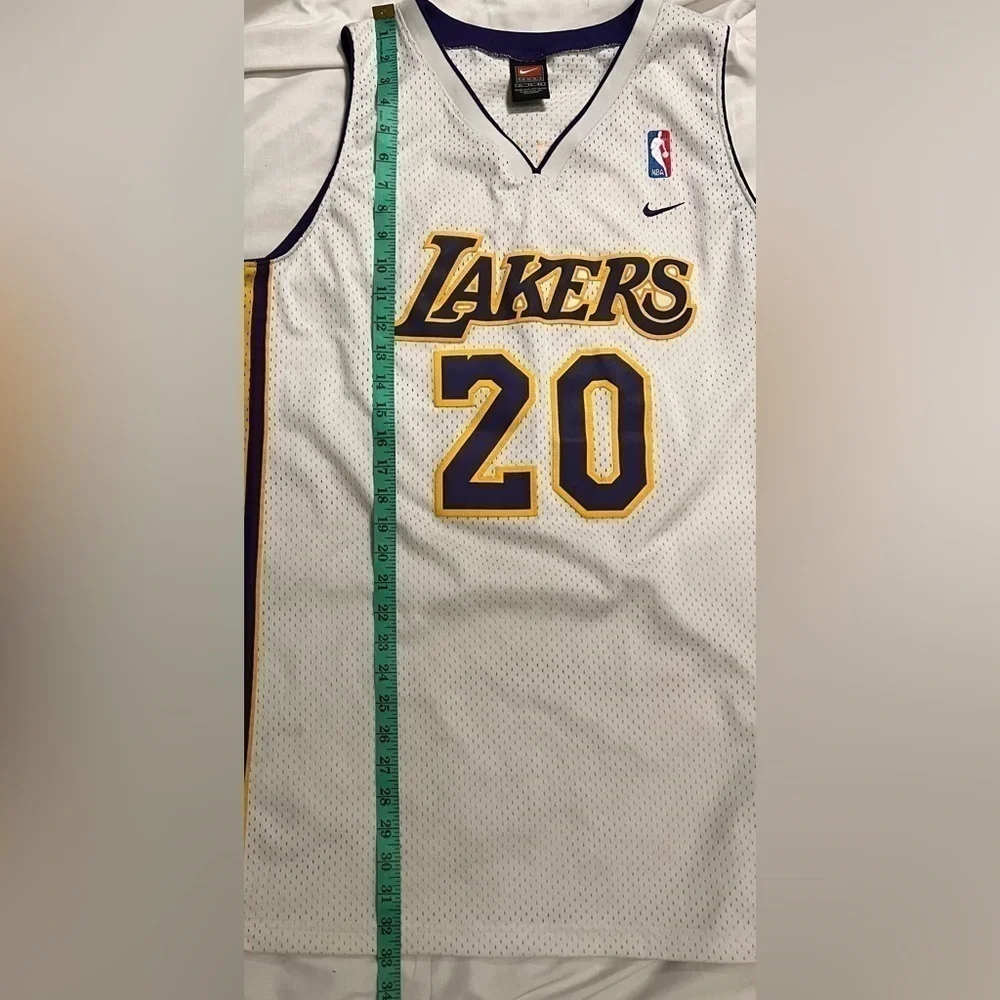 Gary Payton “The Glove” Los Angeles Lakers Nike Vintage Basketball Jersey
